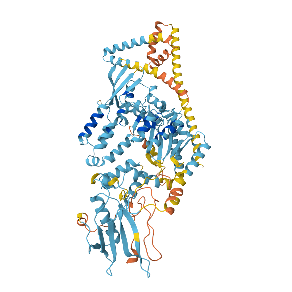 Protein structure visualization